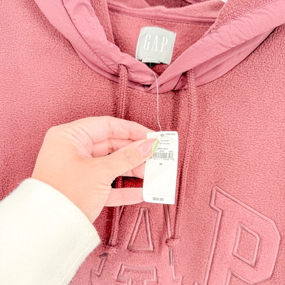GAP Men's Pink Hoodie - Picture 3 of 5